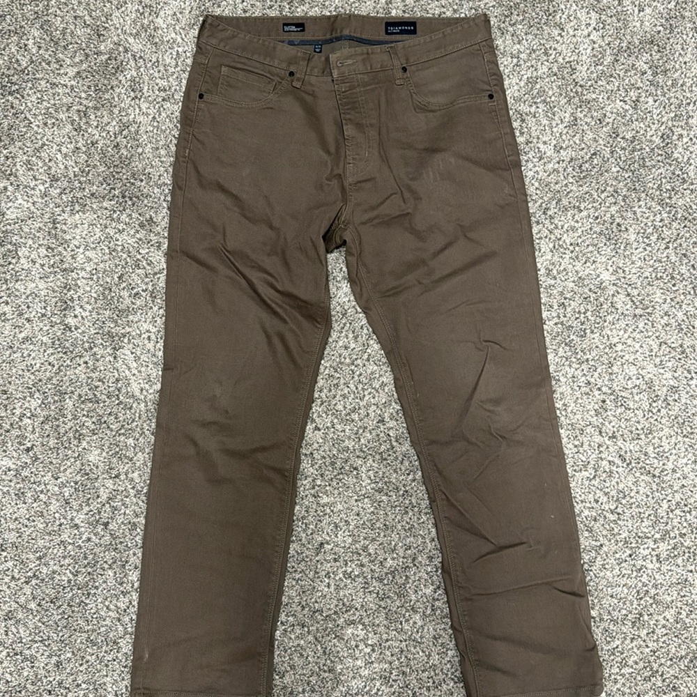 7 Diamonds Clifton Slim Straight Fit Pants